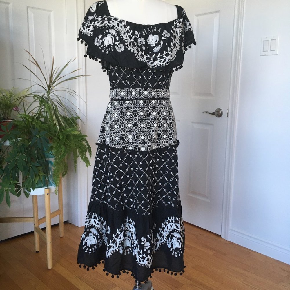Anthropologie Marisol Off Shoulder Dress